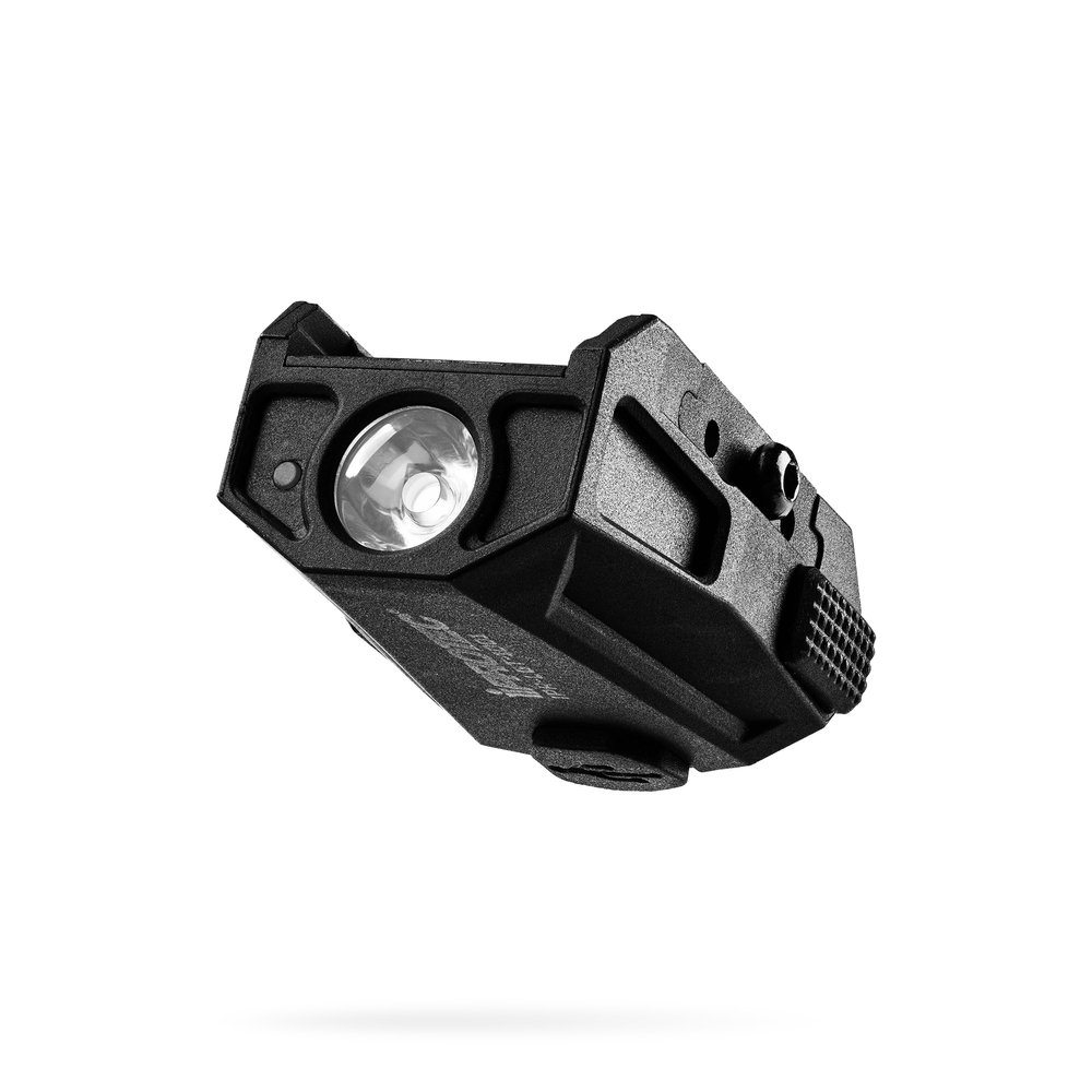 iProtec MYCRO Rail Mount Flashlight RM300, 4 Light Modes, Ambidextrous, and Rechargeable Rail Mount Flashlight