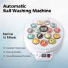 ZXSYYDS 2023 Billiard Ball Polishing Machine,Home Billiard Ball Cleaner Machine,Automatic Pool Ball Cleaner Bulletproof Ballistic Billiard Ball Cleaning Machine for Billiards Ball Set,16Balls view 2