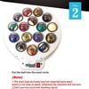 ZXSYYDS 2023 Billiard Ball Polishing Machine,Home Billiard Ball Cleaner Machine,Automatic Pool Ball Cleaner Bulletproof Ballistic Billiard Ball Cleaning Machine for Billiards Ball Set,16Balls view 4