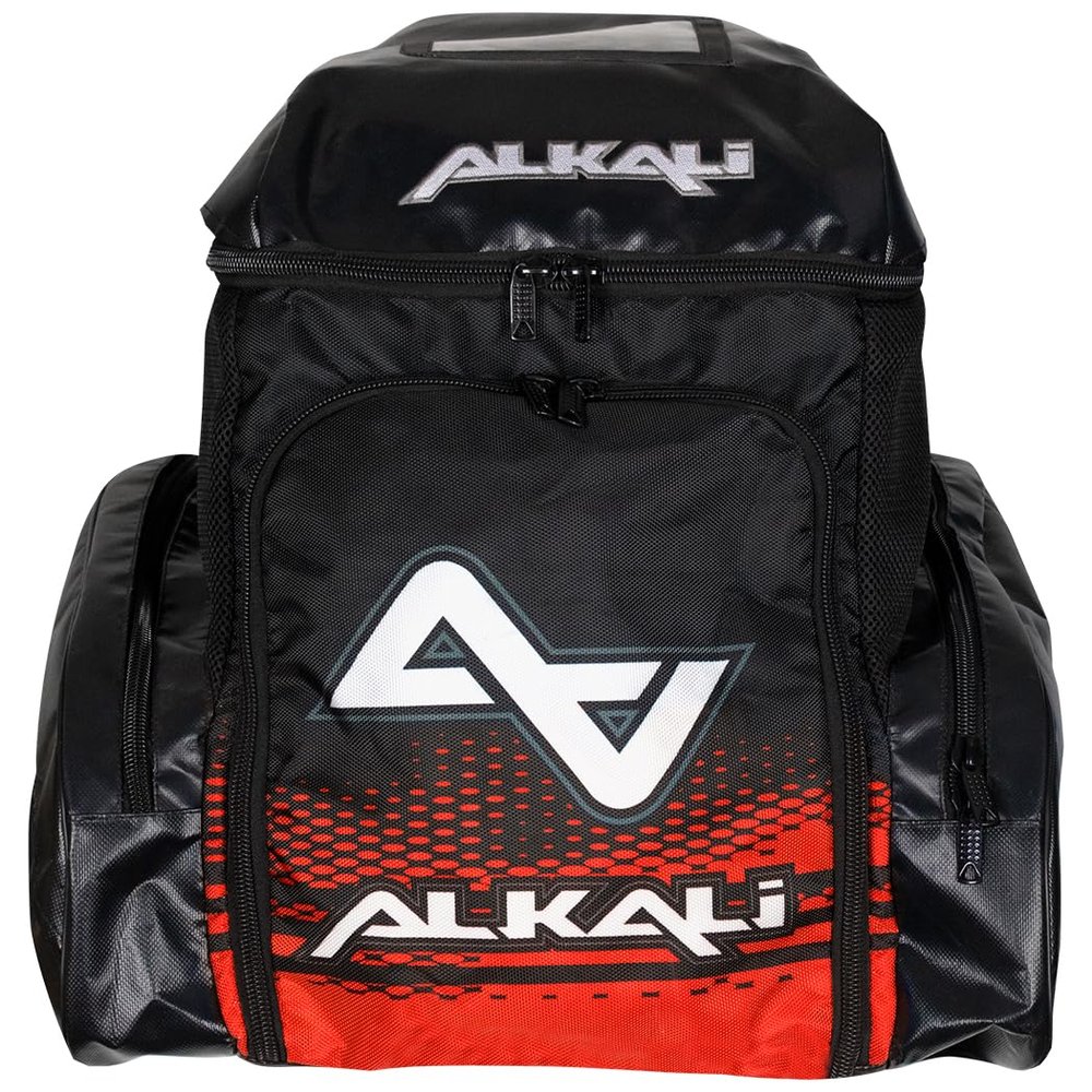 Alkali Senior Hockey Equipment Backpack (Black/Red)