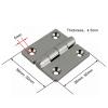 UNKOMN Marine Hardware 2PCS 316 Stainless Steel Butt Hinge with 4 Holes 38mm 50mm Mirror Polish Heavy Duty Marine Boat Hardware Hinges (Color : 50X50mm) view 2