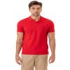 U.S. Polo ASSN. Men's Slim Fit Solid Pique Polo Shirt, Engine Red Medium view 1