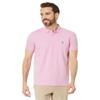U.S. Polo Assn. Men's Slim Fit Solid Pique Polo Shirt, Two Button Casual Athletic Golf Polo Shirt for Men, Pink Hour, XX-Large view 1