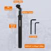 BICYCGEAR Suspension Seatpost 27.2 30.4 30.9 31.6 Bike Seat Posts with Suspension 40mm Travel Bicycle Seat Shock Absorber Aluminum Tube for E Bike MTB BMX Road City Bike Replacement Component Parts view 4