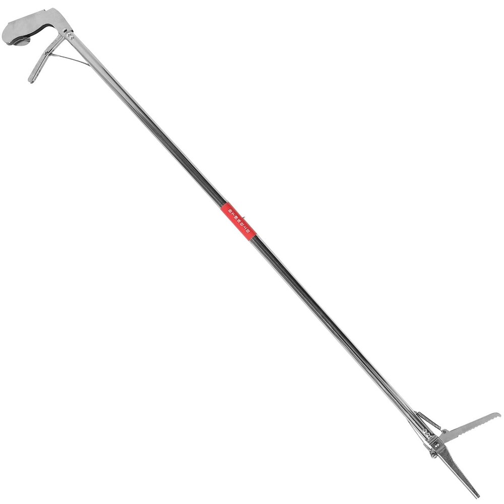 Stainless Steel Snake Snake Tongs Grabber Reptile Tongs Snake Grabber Tool Snake Catcher Clips Useful Snake Catcher Clip Stainless Steel Catch Clip Snake Hook