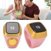 Smart CounterRing, 20MM Intelligent Counting FingerRing with 0.49 Inch Screen for Android for iOS, Step CountingRing Support APP, Portable Simple Step Counter for Walking Running view 4
