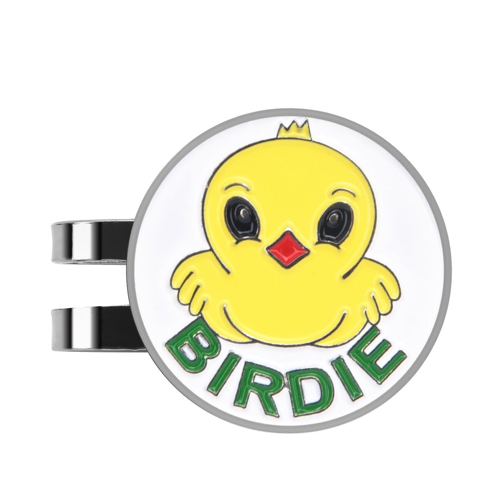ZZHAO Golf Ball Marker with Magnetic Hat Clip, Funny Golf Accessories, Golf Gifts for Men 25 MM