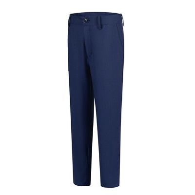 Boys' Dress Pants for Teens Kids Navy Flat Front School Uniforms Pants with Adjustable Waist Size 20