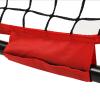 YIYIONCE 7x7 ft Baseball Softball Practice Net Hitting Pitching Net with Carrying Bag&Iron Bow Frame, Baseball Backstop Training Net for Pitching, Batting, Catching, Indoor Outdoor Use (Red)| US STOCK view 4