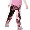 Eheartsgir Axolotl Cherry Blossom Girl's Joggers Sweatpants High Waisted Yoga Athletic Workout Baseball Pants Moisture Wicking Active Sweatpants with Pockets view 3