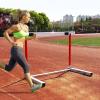 Height Adjustable Sports Training Hurdle, Track and Field Equipment for Agility Obstacle Training, Professional Athlete/Coach Practice Speed Hurdles, Easy to Install
