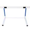 Gruytoie Height Adjustable Track & Field Hurdles, Sport Speed Hurdles Training Equipment for All Ages, Obstacle Courses and Drills Jumping Bar (1pc 45)