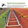 Adjustable Training Equipment for Hurdler, Outdoor Track and Field Workout Hurdles with Foam Bar, Agility Practice Obstacle Courses Drills view 4
