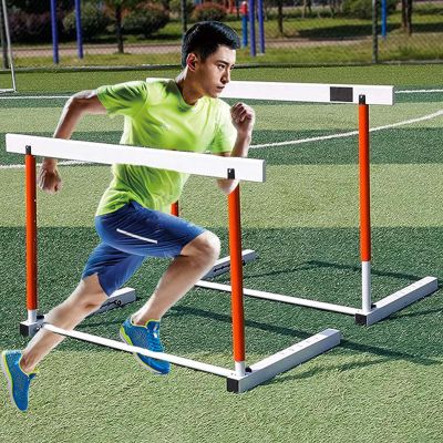 2 Pcs Agility Hurdle Heights, Professional Speed Training Hurdles/Athletes Sports Practice Equipment, for PE Class Fitness Group