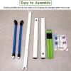 Foam & Metal Practice Hurdles for Track and Field, Adjustable Agility Hurdles for Athletes, Outdoor Sports Training Equipment Jumping Pole view 3