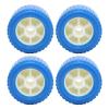 4PCS Boat Wobble Roller, Boat Trailer Roller High Temp Marine Ribbed Wobble Roller with PP material for Boat Marine Yacht Trailer (108x75x19 mm) view 3
