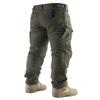 ZAPT Combat Pants Men's Airsoft Paintball Tactical Pants with Knee Pads Hunting Camouflage Military Trousers (Ranger Green, XL) view 2