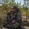 Mil-Tec Unisex Trilaminate Boonie Hat - Waterproof Breathable Tactical Outdoor Vented Wide Brim Hat w/Adjustable Chin Strap, Phantomleaf WASP I Z1B, Medium view 4