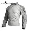 Elite Tribe Airsoft Military Tactical Shirt Combat Gen3 Shirt (US, Alpha, XX-Large, Regular, Regular, Wolf Gray) view 2