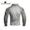 Elite Tribe Airsoft Military Tactical Shirt Combat Gen3 Shirt (US, Alpha, XX-Large, Regular, Regular, Wolf Gray) view 3
