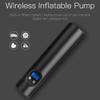 QIYUDS Bicycle Pump,Smart Wireless car air Pump,Portable Multi-Function air Pump car tire Motorcycle Bicycle Basketball air Pump tire Repair Tool (Color : Silver) view 2