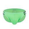 JOCKMAIL Mens Bikini Underwear Mens Bikini Briefs Breathable Comfort Underwear Briefs (L, Green) view 2