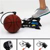 QIYUDS Double Cylinder Bike Foot Pump,Aluminum Body Cycling Floor Air Pump,with Accurate Pressure Gauge Valve Head,Suitable for Mountain,BMX Bike,Balls and Inflatable Toys for Basketballs Mounta view 4