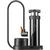 QIYUDS Bike Pump, 120 PSI Mini Portable Bicycle Foot Pump with Pressure Gauge Bike Tire Air Pump,Tire Pump for Road & MTB view 1