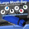 Wowangce 2 Pieces Camp Chair Replacement Bag Folding Foldable Chair Purse Camp Replacement Outdoor Tent Bag for Storage Carrying with Shoulder Strap, 47.2 Inches(Dark Blue) view 3
