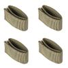 TACNEX Duty Belt Keepers w/Hook & Loop Closure for 1" Wide Utility Belt Loop Stays Nylon Tactical Backpack Strap Holder Retainer Police Law Enforcement Security Military Accessories RG view 1