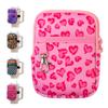 Axolotl Stanley Cup Accessories:Zip Pouch for 30oz&40oz Water Bottles-Essential for Stanley Quencher Adventure Cup,Doubles as a Fanny Pack,Purse,Bag for Your Tumbler-with KeyHolder(Pink Heart Leopard) view 1