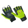 BTR BORN TO RACE Wheelchair User Gloves Mobility Disability Fingerless Long Thumb Leather Palm for Men and Women Workout Weight Lifting, Cycling, Driving Gloves New Camo Design Unisex (M, Hi Viz) view 1