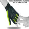BTR BORN TO RACE Wheelchair User Gloves Mobility Disability Fingerless Long Thumb Leather Palm for Men and Women Workout Weight Lifting, Cycling, Driving Gloves New Camo Design Unisex (M, Hi Viz) view 2
