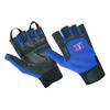BTR BORN TO RACE Wheelchair User Gloves Mobility Disability Fingerless Long Thumb Leather Palm for Men and Women Workout Weight Lifting, Cycling, Driving Gloves New Camo Design Unisex (S, Blue) view 1
