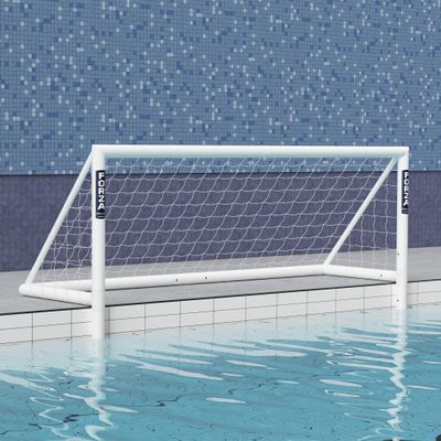 FORZA PVC Water Polo Goal - 3X Durable uPVC | Regulation Sizes (Pair, HaBaWaBa Regulation Size Goal)