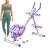 Foldable Ab Workout Equipment, Height Adjustable Ab Machine with Resistance Bands, Core, Stomach Waist Exercise Trainer for Home Gym view 1