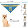 Los Angeles Personalized Dog Bandana Custom Design Name Number Dog Scarf Personalized Football Dogs Bandana Gifts for Dogs Cats view 2