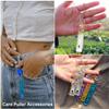 VEINARDYL 21 pcs Acrylic Clips, Debit Bank Card Grabbers Card Puller Clips ATM Card Clip for DIY Long Nails Card Grabber Keychain view 4