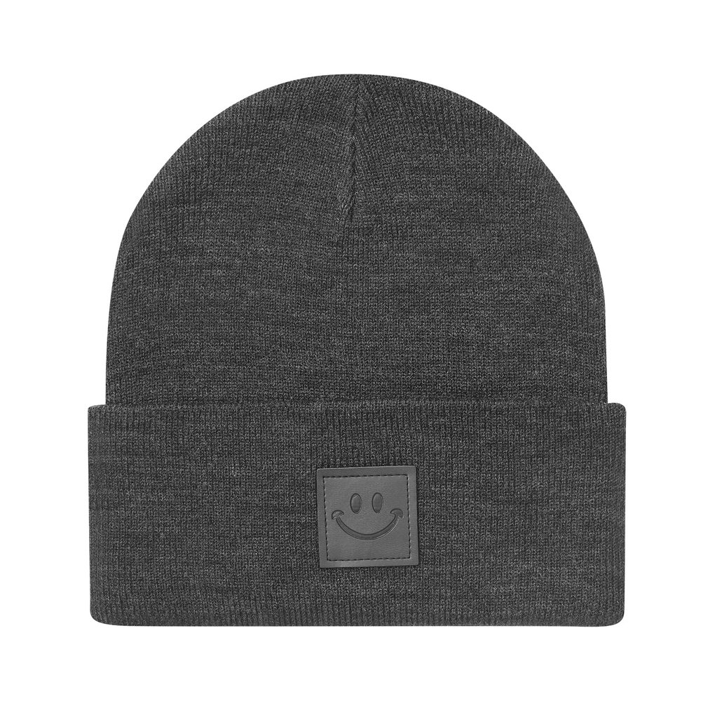 MaxNova Classic Beanie Hat for Men Women Grey Heather