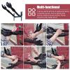 ZIMGOD Wing Chun Dummy Spring Arms Martial Arts Training Equipment, Wall Mount Kung Fu Trainer Dummies, Portable Tai Chi Practice Device, Wing Chun Exercise Tools view 2
