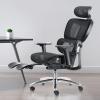 Ergonomic Office Chair Adjustable Rolling Desk Chair with Armrest, Lumbar Support and Wheels Computer Chair Executive Swivel Chair, Gaming Chairs (Color : A) view 1