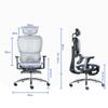 Ergonomic Office Chair Adjustable Rolling Desk Chair with Armrest, Lumbar Support and Wheels Computer Chair Executive Swivel Chair, Gaming Chairs (Color : A) view 2