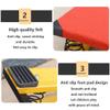 YLQFGUVWK Gymnastics Springboard Curved Bridge/Vault Equipment, Sports Club/Martial Arts Springboard with Anti-Slip Felt and Foot Pads view 4