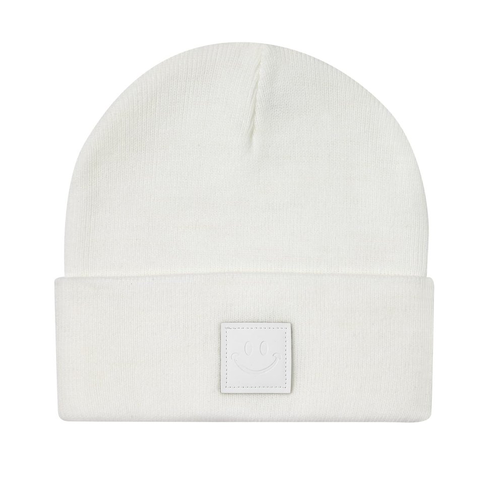 MaxNova White Beanie Hat