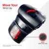 Victorbudo USA MMA Gloves Grappling Sparring, Maya Hide Leather, Boxing Gloves Muay Thai Martial Arts Training, Half Finger Adjustable Mitts Wrist Support Kickboxing Cage Punching Bag Workout (L/XL) view 2