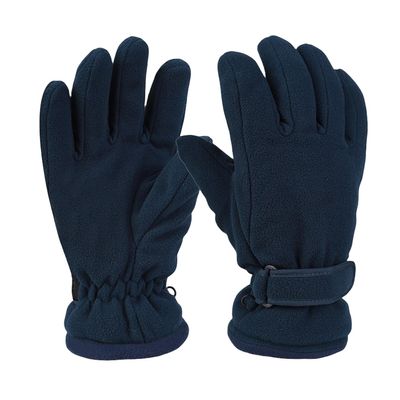 JIAHG Winter Warm Gloves Polar Fleece Lined Thermal Full Finger Gloves for Men Women Outdoor Skiing Cycling Running Driving