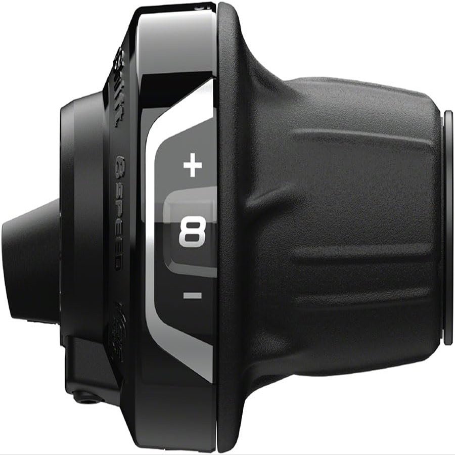 SHIMANO Revoshift SL-RV400-8R Twist Shifter - Right, 8-Speed, with Optical Gear Display