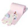 BEARUN Kids Winter Scarf Toddler Girls Cute Knit Scarf Baby Warm Scarves Neck Warmer Pink view 3