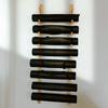 CIRCIR Wood Yoga Mat Organizer Wall Mount, Muti-Layer Foam Roller/Pilates Mats Storage Rack Holder, Yoga Studio/Home/Store Yoga Mats Display Stand view 1