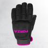 FORZA PU Hockey Gloves | Left Handed Field Hockey Gloves | Multiple Sizes (XS, Full Finger Glove - Pink) view 2